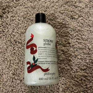 Philosophy Shampoo, Shower Gel & Bubble Bath, Snow Globe, 16oz, New & Sealed